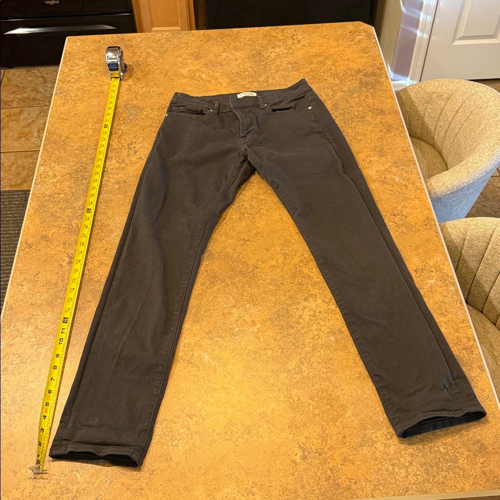 Frame Denim Charcoal/Dark Grey L’Homme Slim Pants